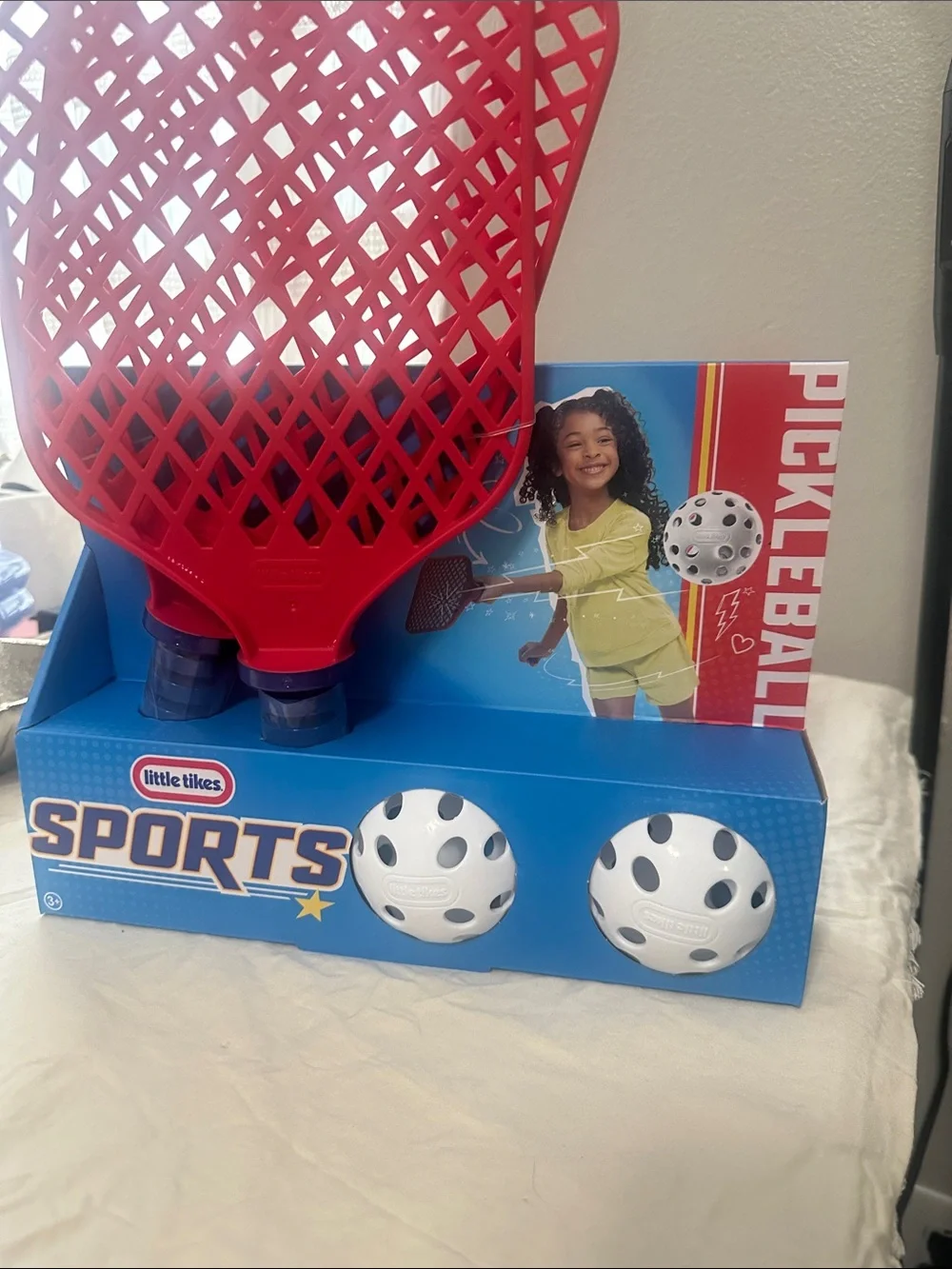 Little Tikes Red Pickleball Paddle Set New in sealed box